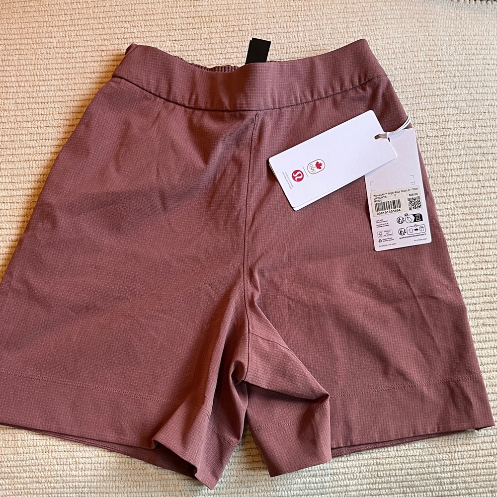 Lululemon Athletica Dusty Rose Athletic Shorts